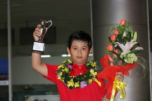 Golf thủ nhí Đặng Quang Anh đoạt á quân giải trẻ thế giới